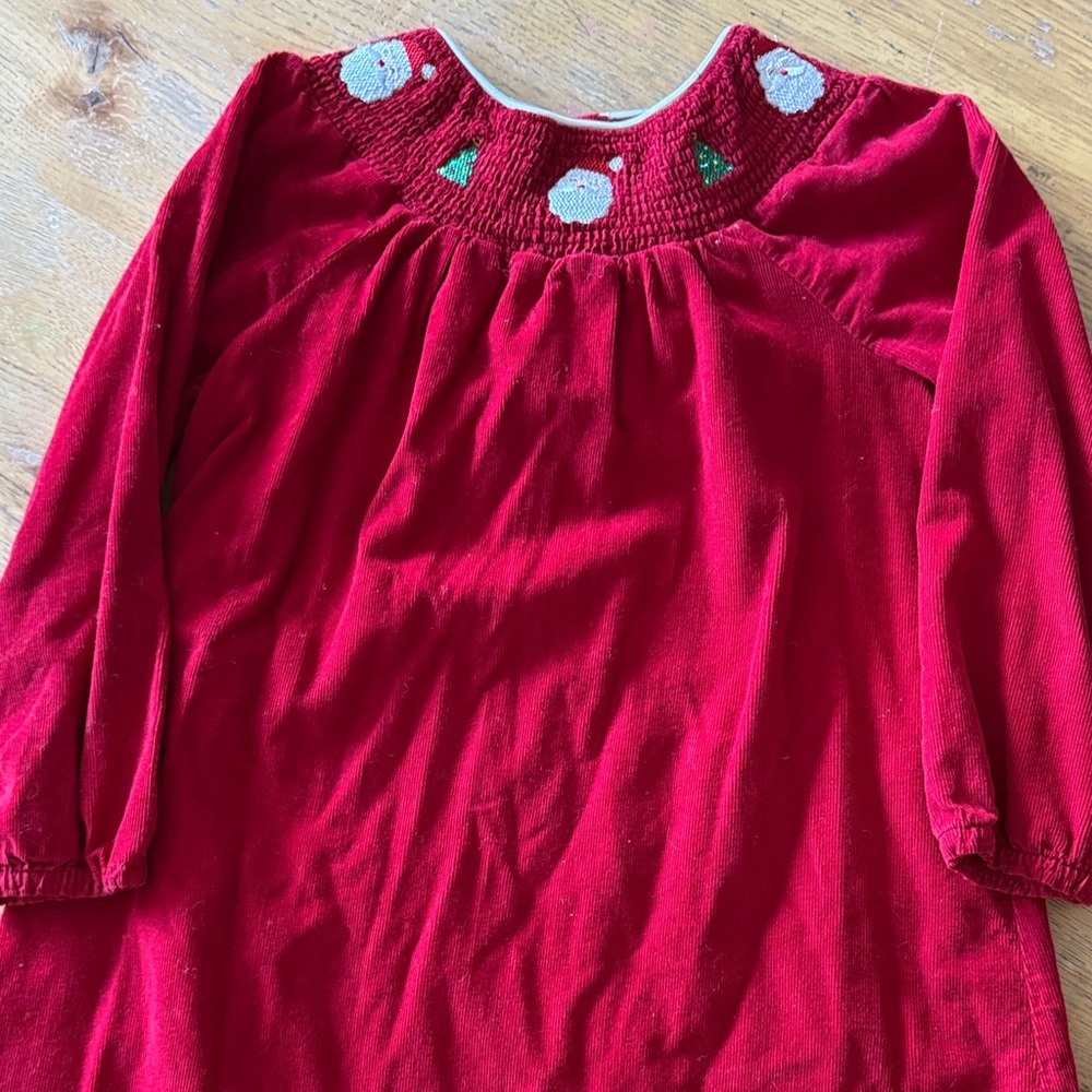 Mud Pie Festive Red Long Sleeve Kids Top